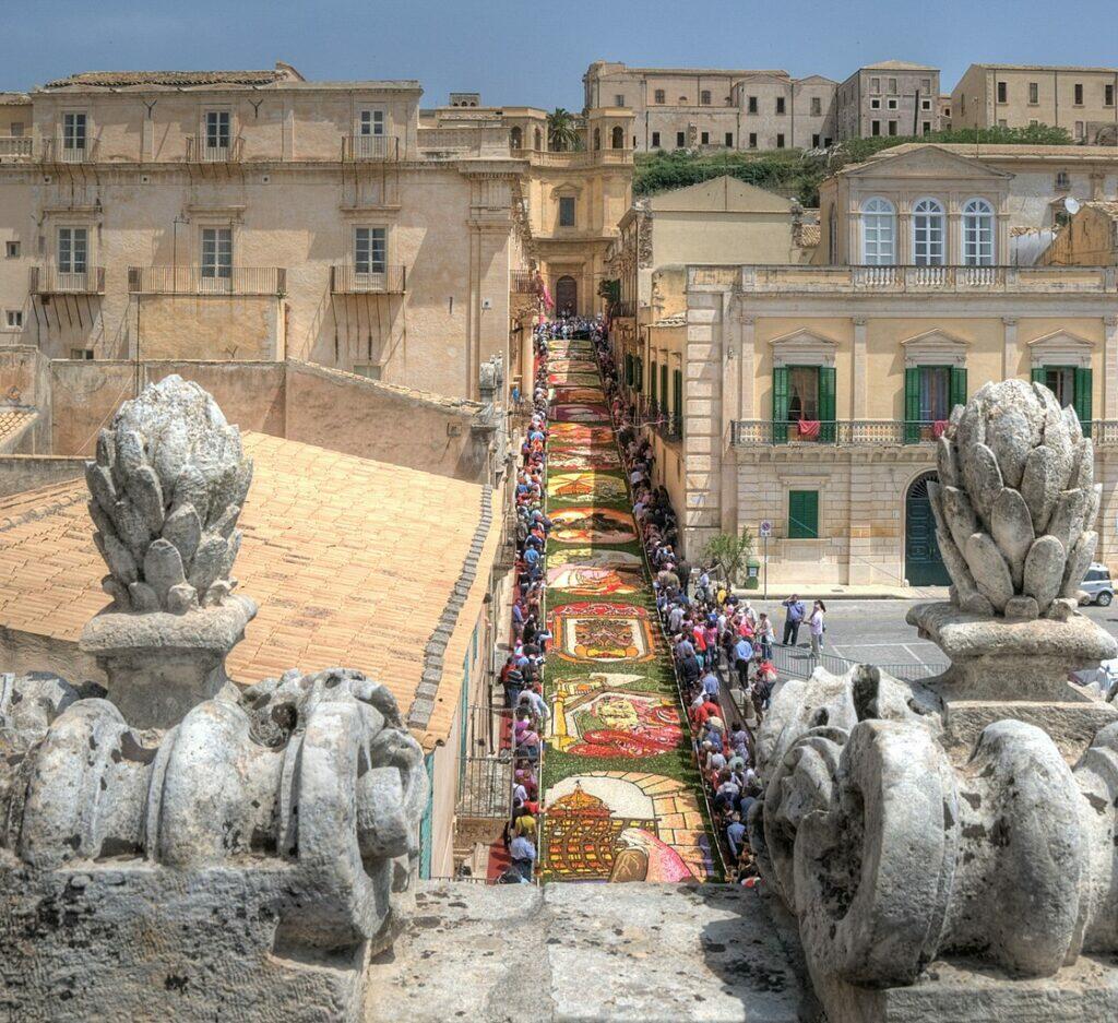 Infiorata. Foto di giomodica