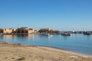Centro storico di Marzamemi visto dal lungomare